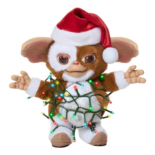 Gremlins - Gizmo Xmas Side Stepper Animatronic (Spirit Halloween)