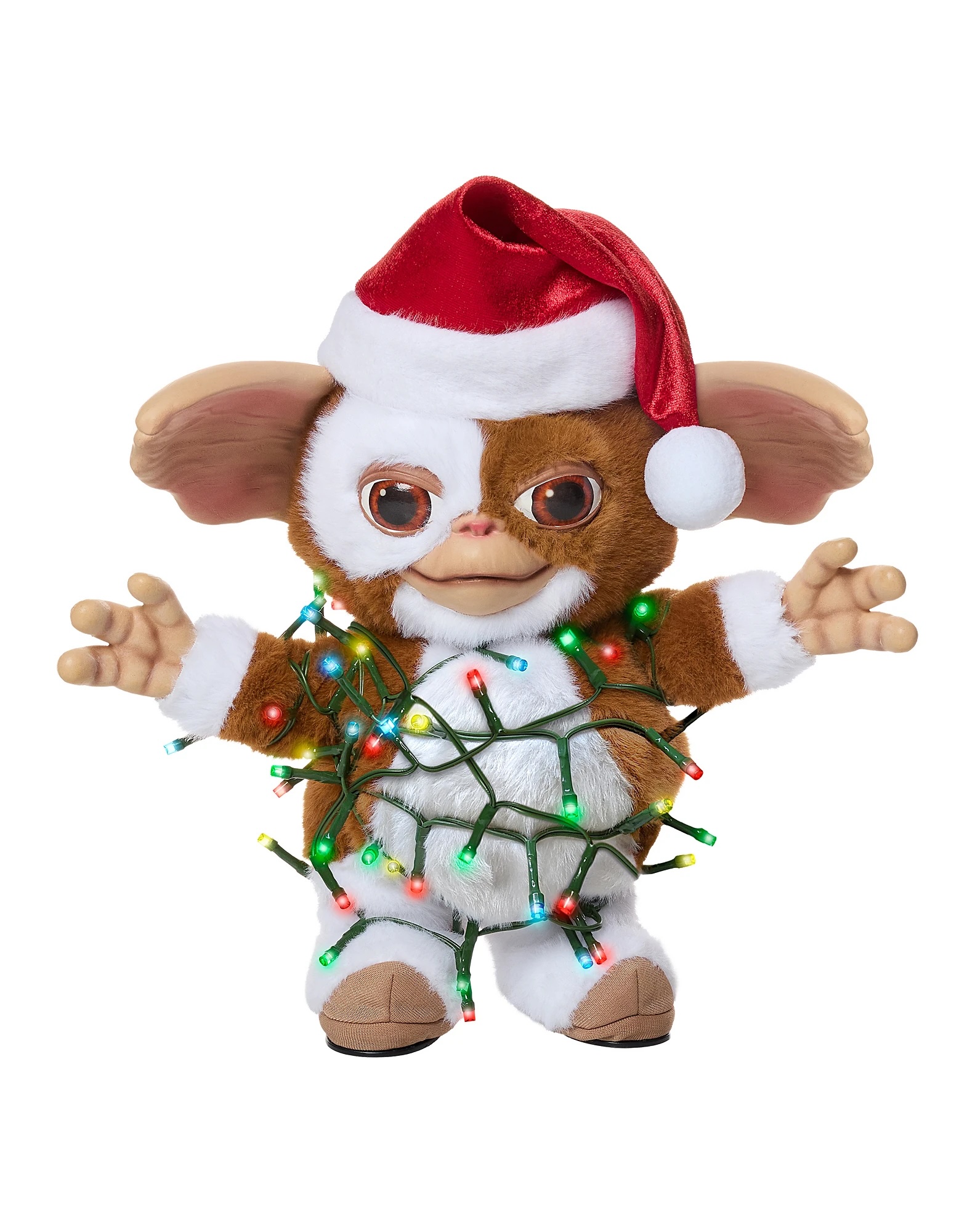 Gremlins - Gizmo Xmas Side Stepper Animatronic (Spirit Halloween)