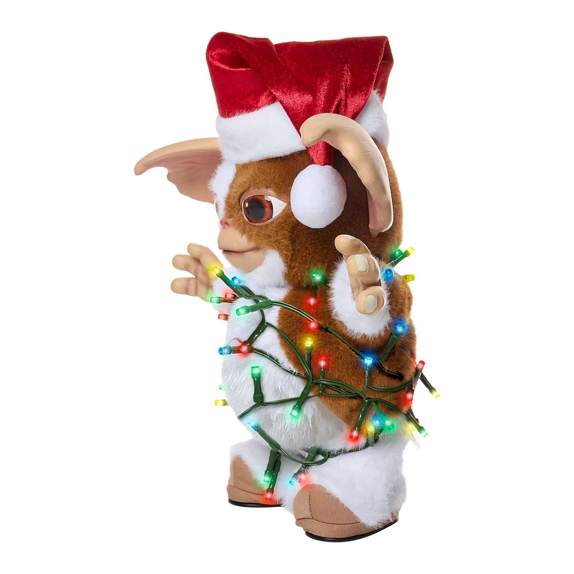 Gremlins - Gizmo Xmas Side Stepper Animatronic (Spirit Halloween)