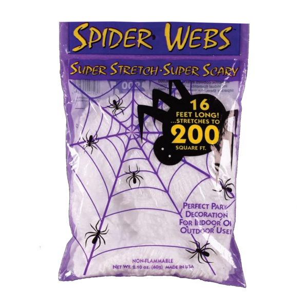 Super Stretch Spider Web 60g (200sq ft)