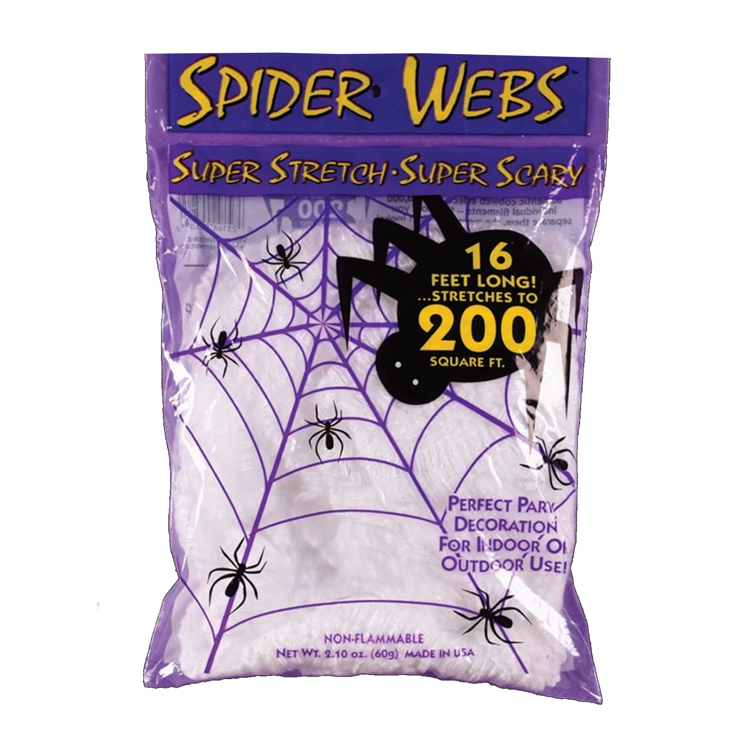 Super Stretch Spider Web 60g (200sq ft)