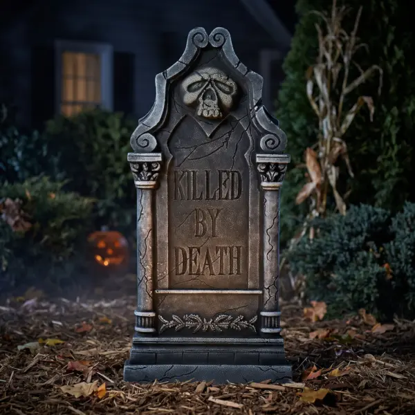 Guirca Creations - Large Tombstone: Killed by Death