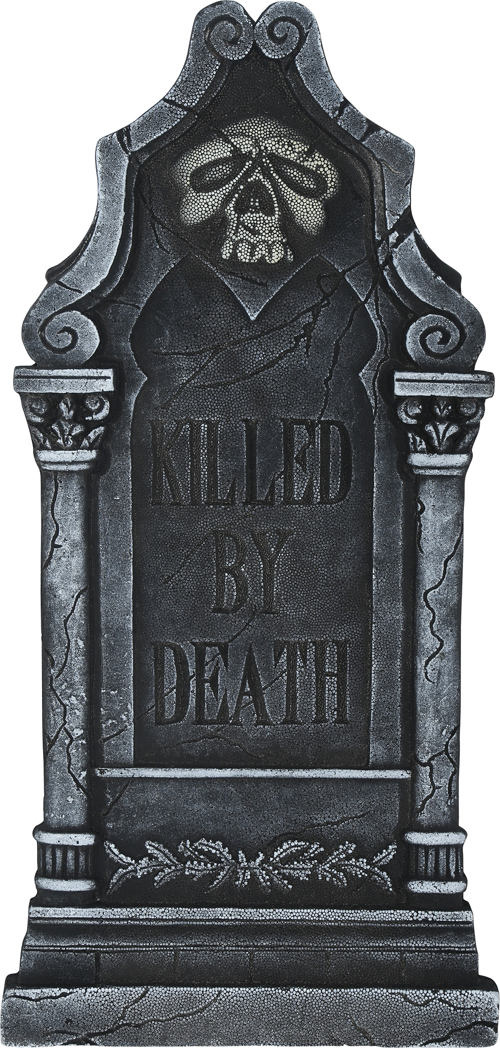 Large 90cm Tombstone - Killed by Death