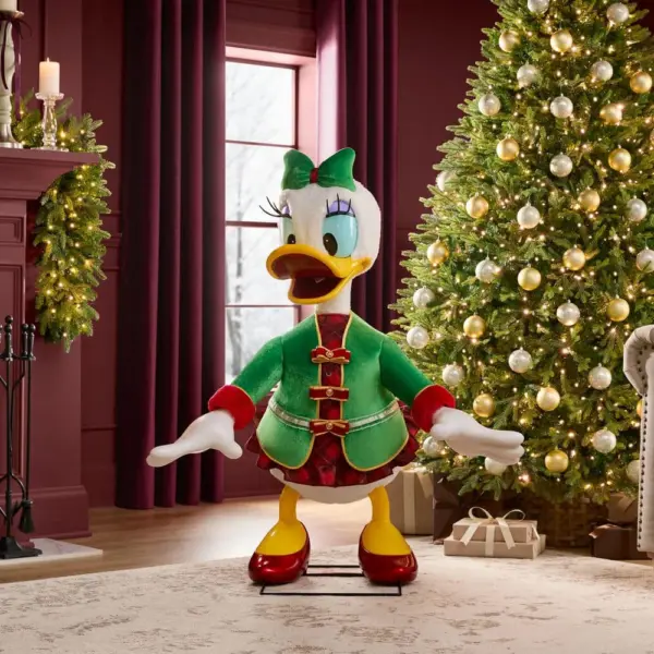 4ft Daisy Duck Christmas Animatronic