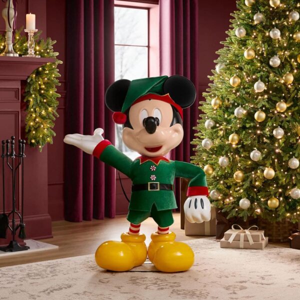 4ft Mickey Mouse Christmas Animatronic