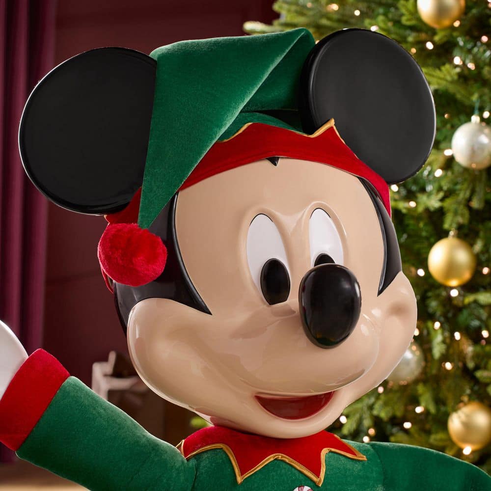 4ft Mickey Mouse Christmas Animatronic