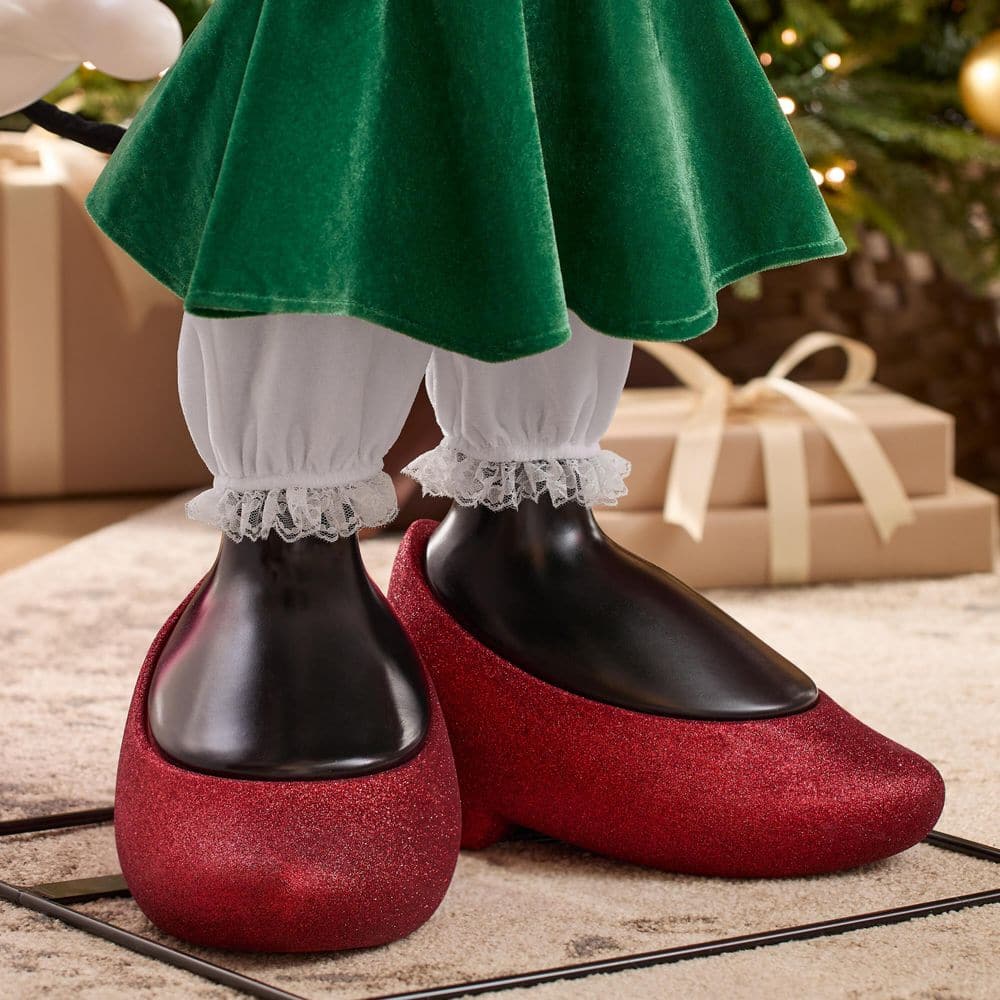 4ft Minnie Mouse Christmas Animatronic