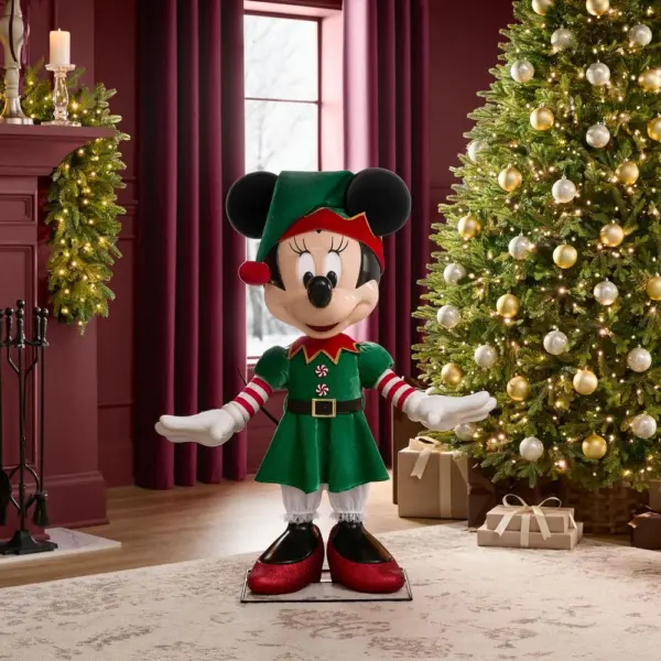 4ft Minnie Mouse Christmas Animatronic