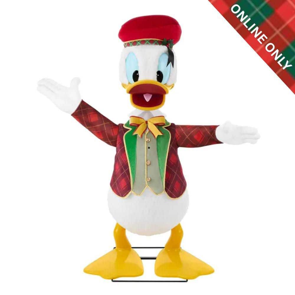 4ft Donald Duck Christmas Animatronic