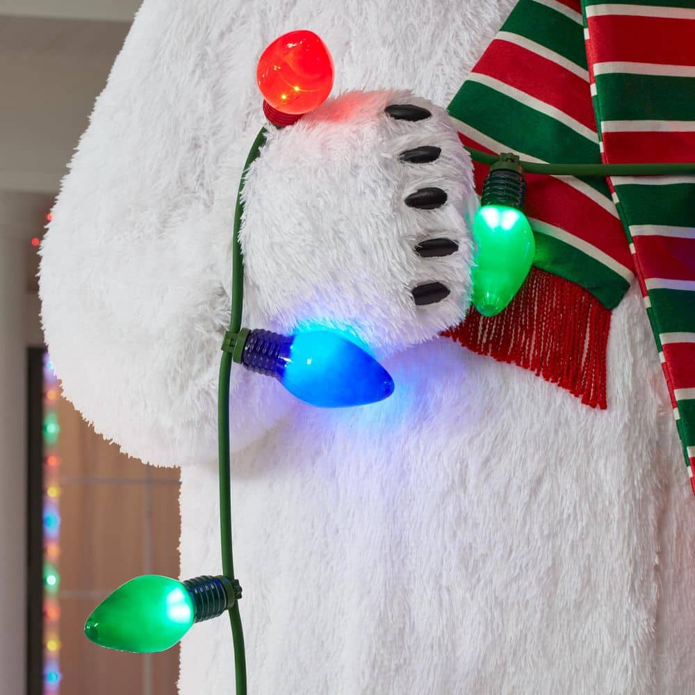 10ft Giant Polar Bear Christmas Animatronic