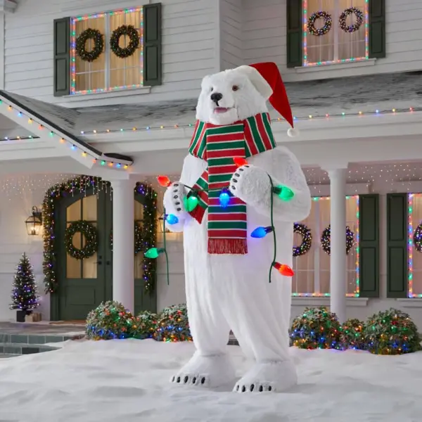 10ft Giant Polar Bear Animatronic