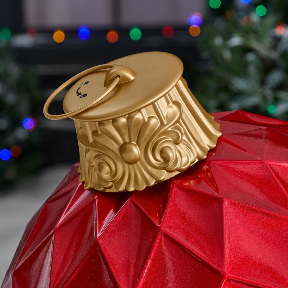 3 Piece Jumbo Christmas Ornaments
