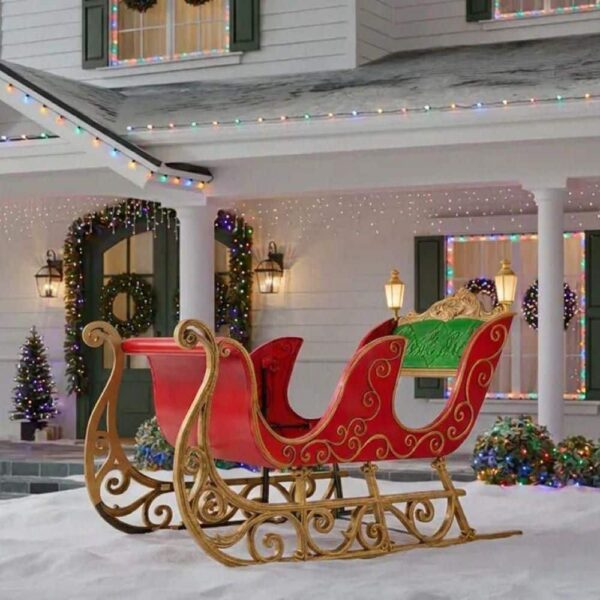 8ft Giant Santa's Sleigh Prop