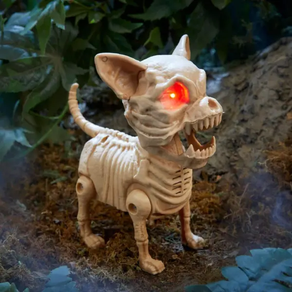 Animated Skeleton Dog