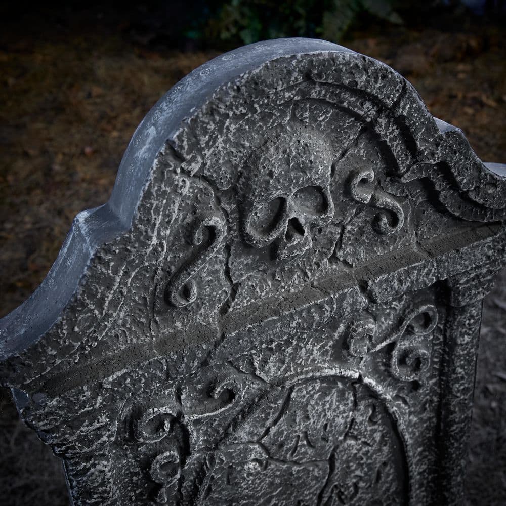 Set of 3 Halloween Tombstones