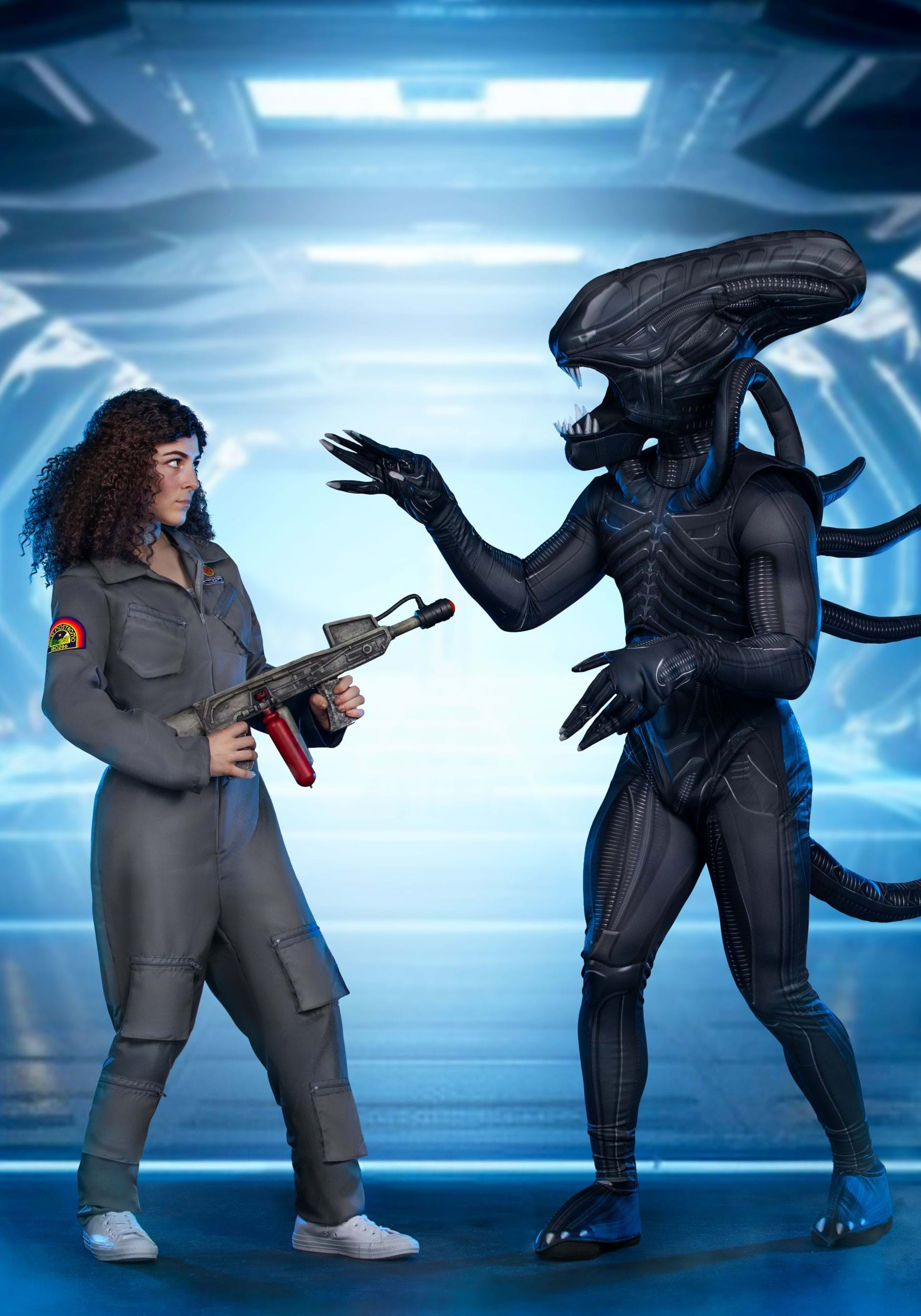 Alien Flamethrower Prop