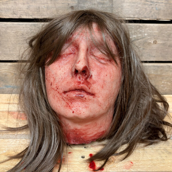severed female head rebecca