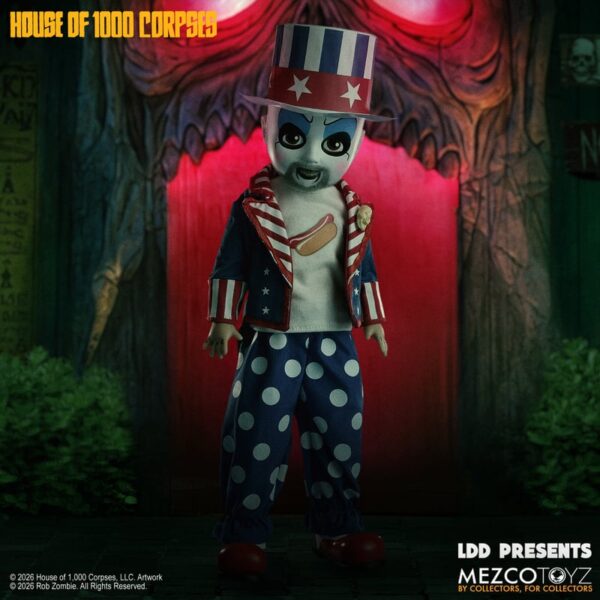 Living Dead Dolls House of 1000 Corpses - Captain Spaulding