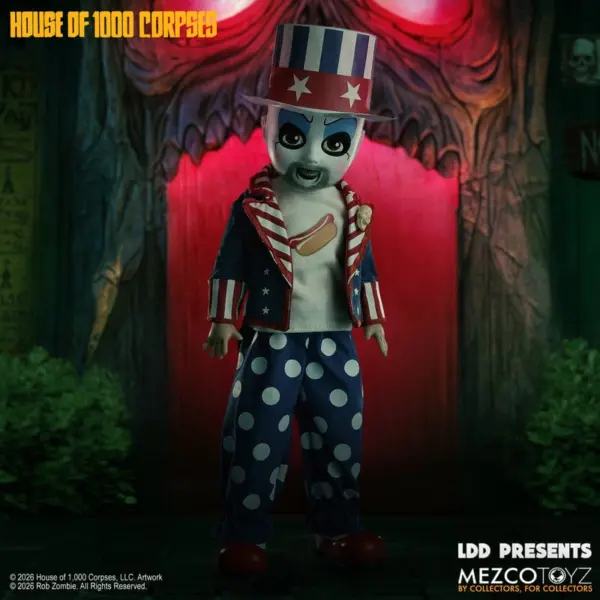 Living Dead Dolls House of 1000 Corpses - Captain Spaulding