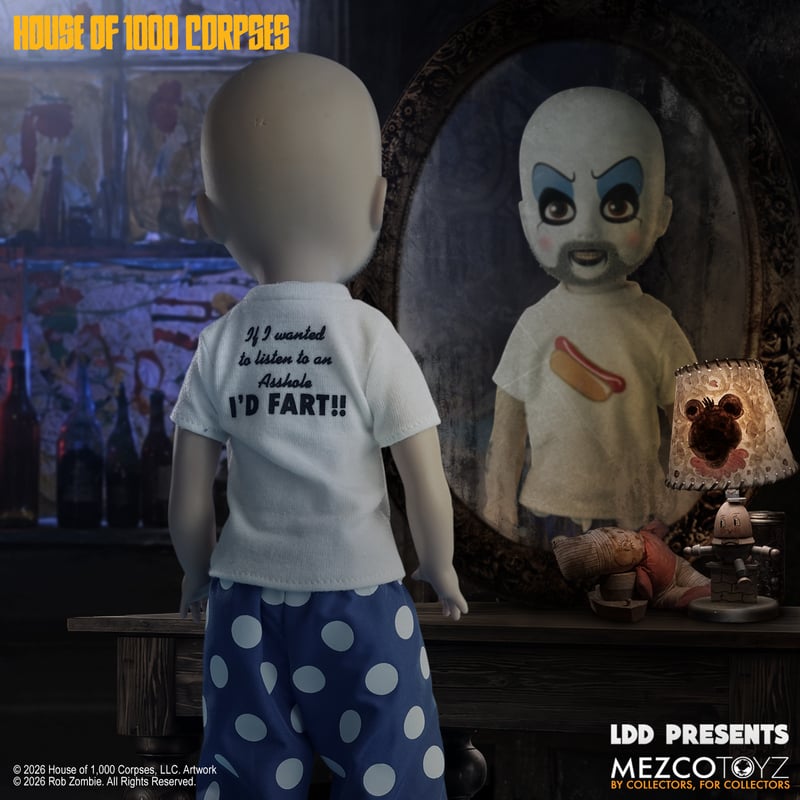 MEZCO Living Dead Dolls House of 1000 Corpses - Captain Spaulding