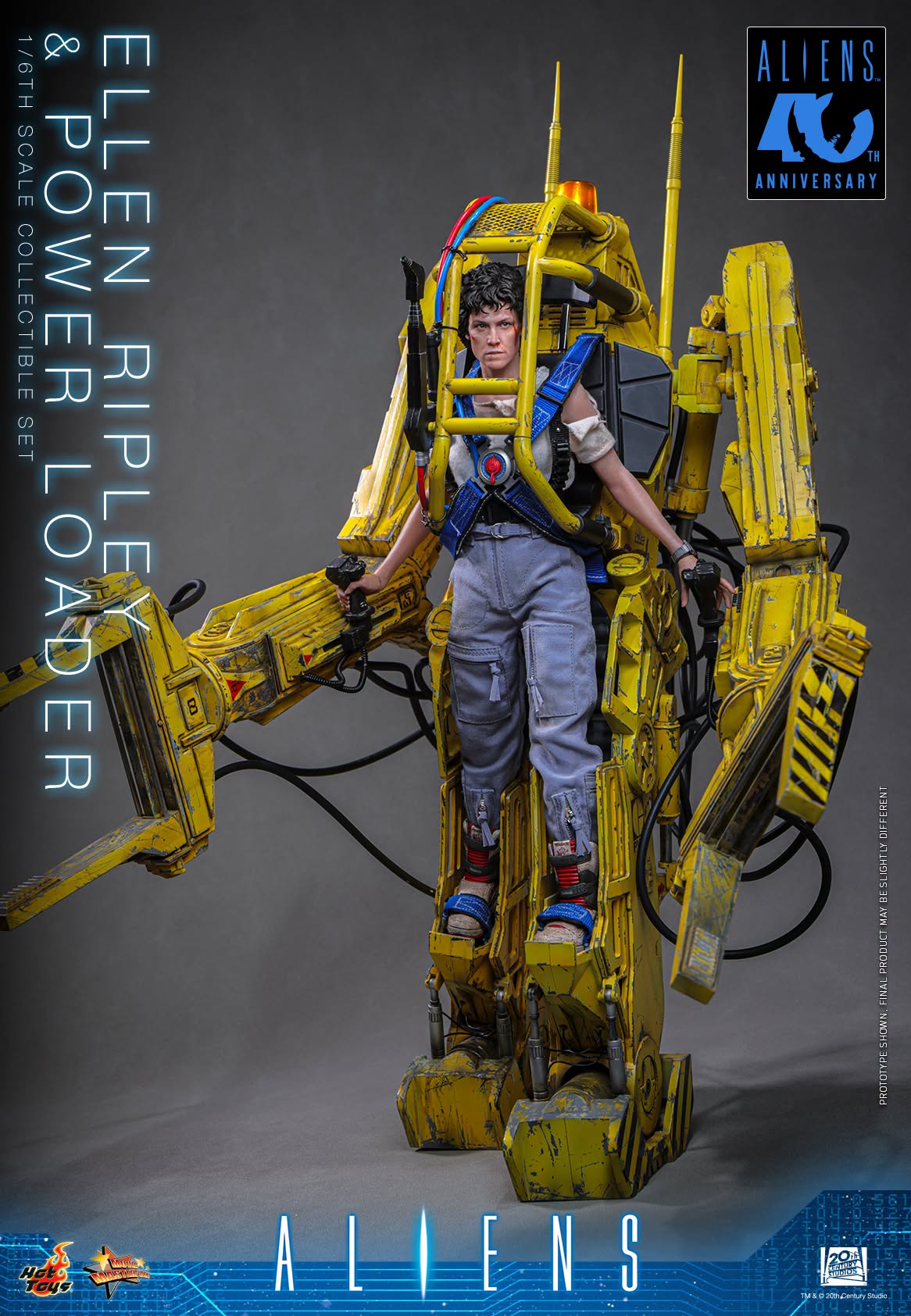 Hot Toys Aliens (40th Anniversary) – Power Loader & Ellen Ripley 1/6 Scale Action Figure