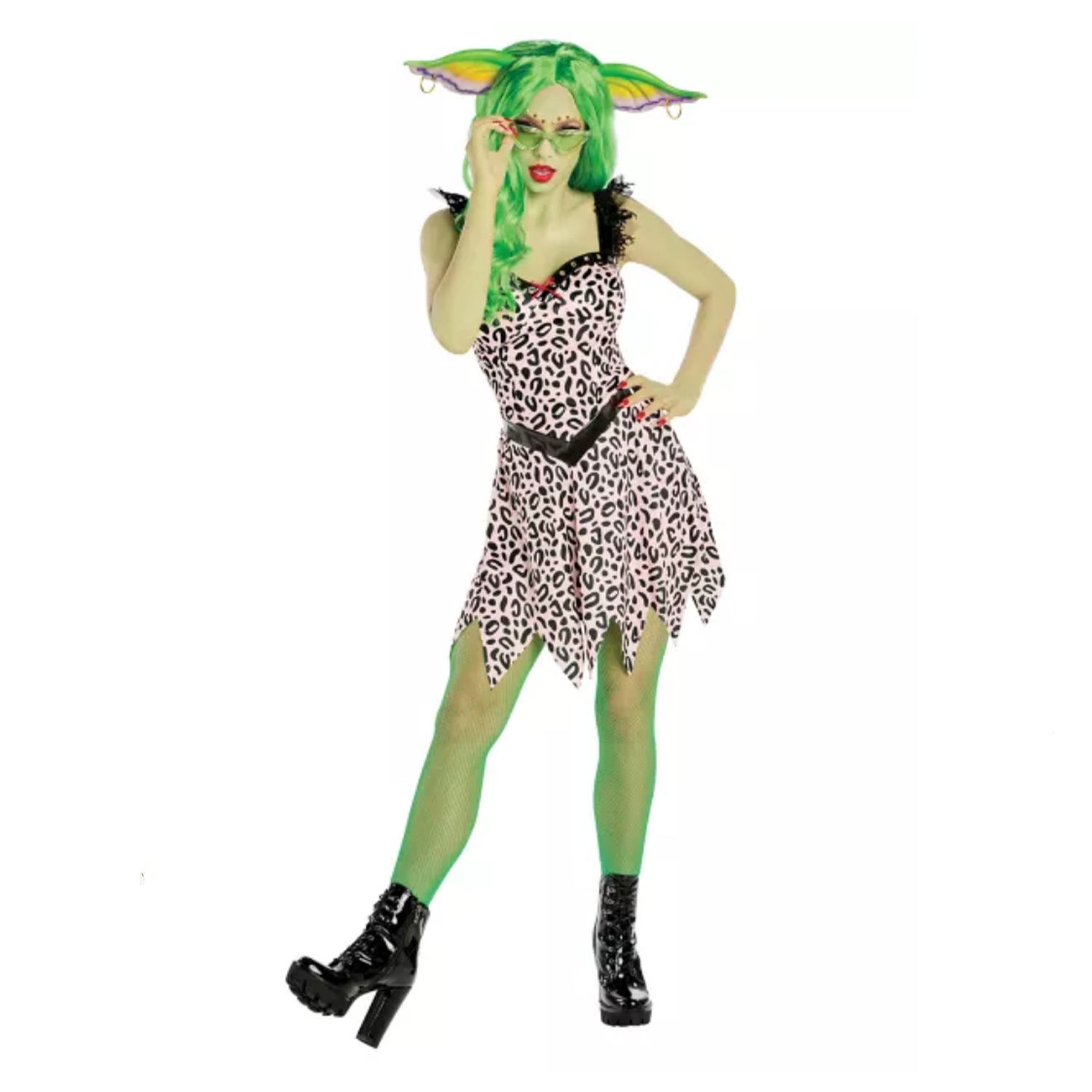 Gremlins - Greta Gremlin Halloween Costume, Ears & Wig (Spirit Halloween)