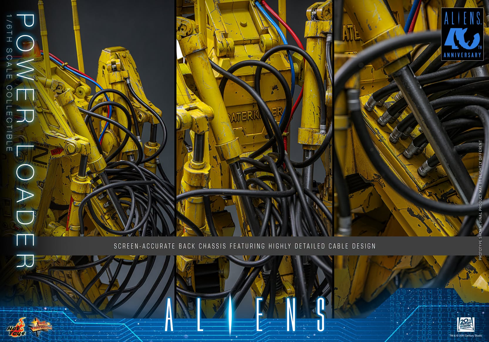 Hot Toys Aliens (40th Anniversary) – Power Loader 1/6 Scale Action Figure
