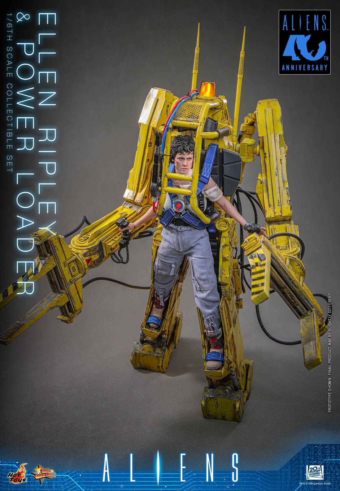 Hot Toys Aliens (40th Anniversary) – Power Loader & Ellen Ripley 1/6 Scale Action Figure
