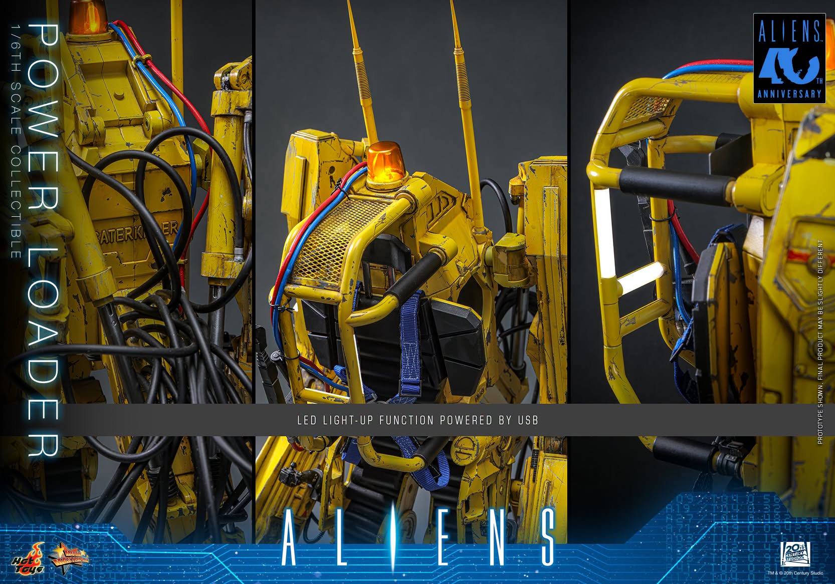 Hot Toys Aliens (40th Anniversary) – Power Loader 1/6 Scale Action Figure