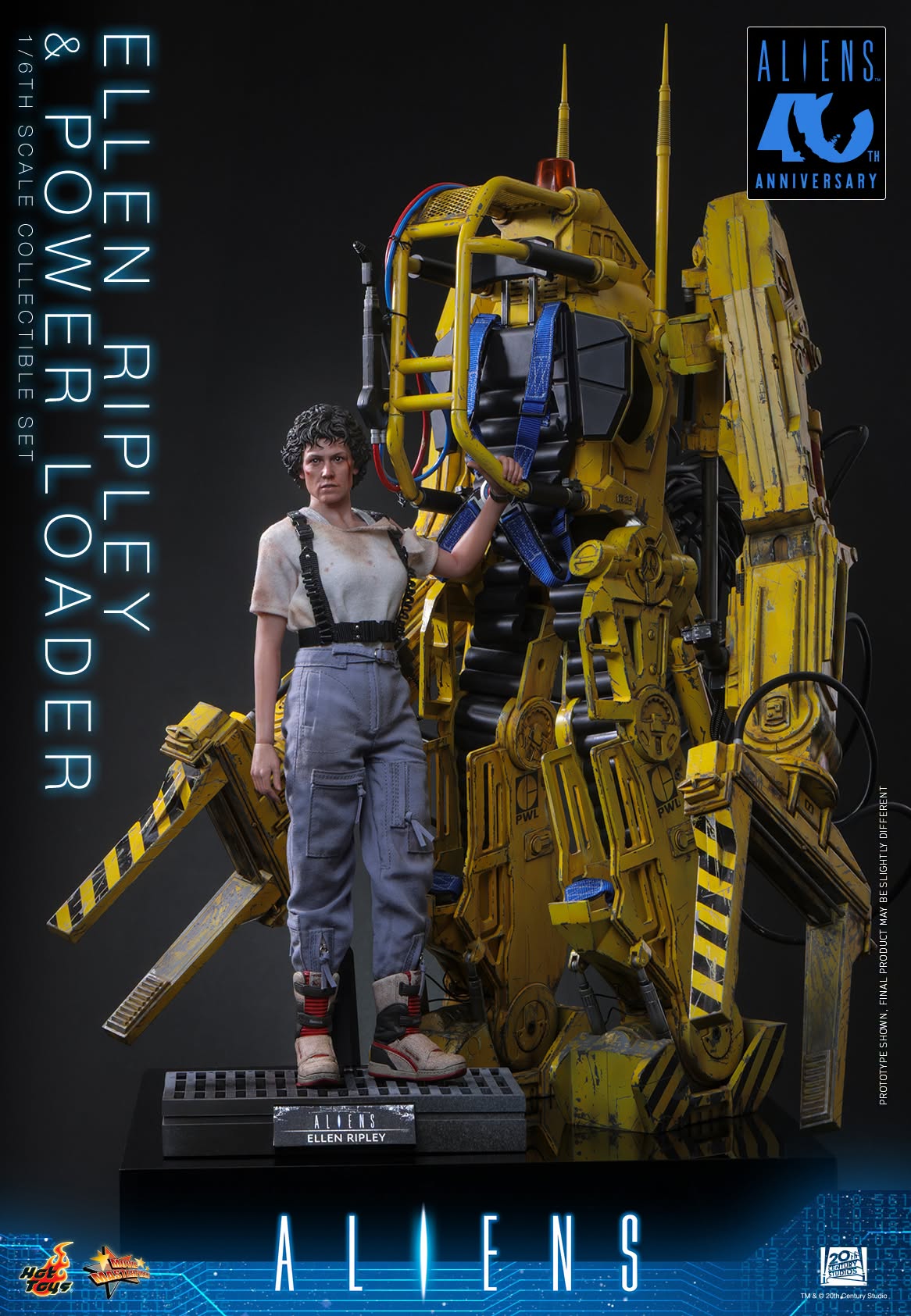Hot Toys Aliens (40th Anniversary) – Power Loader & Ellen Ripley 1/6 Scale Action Figure