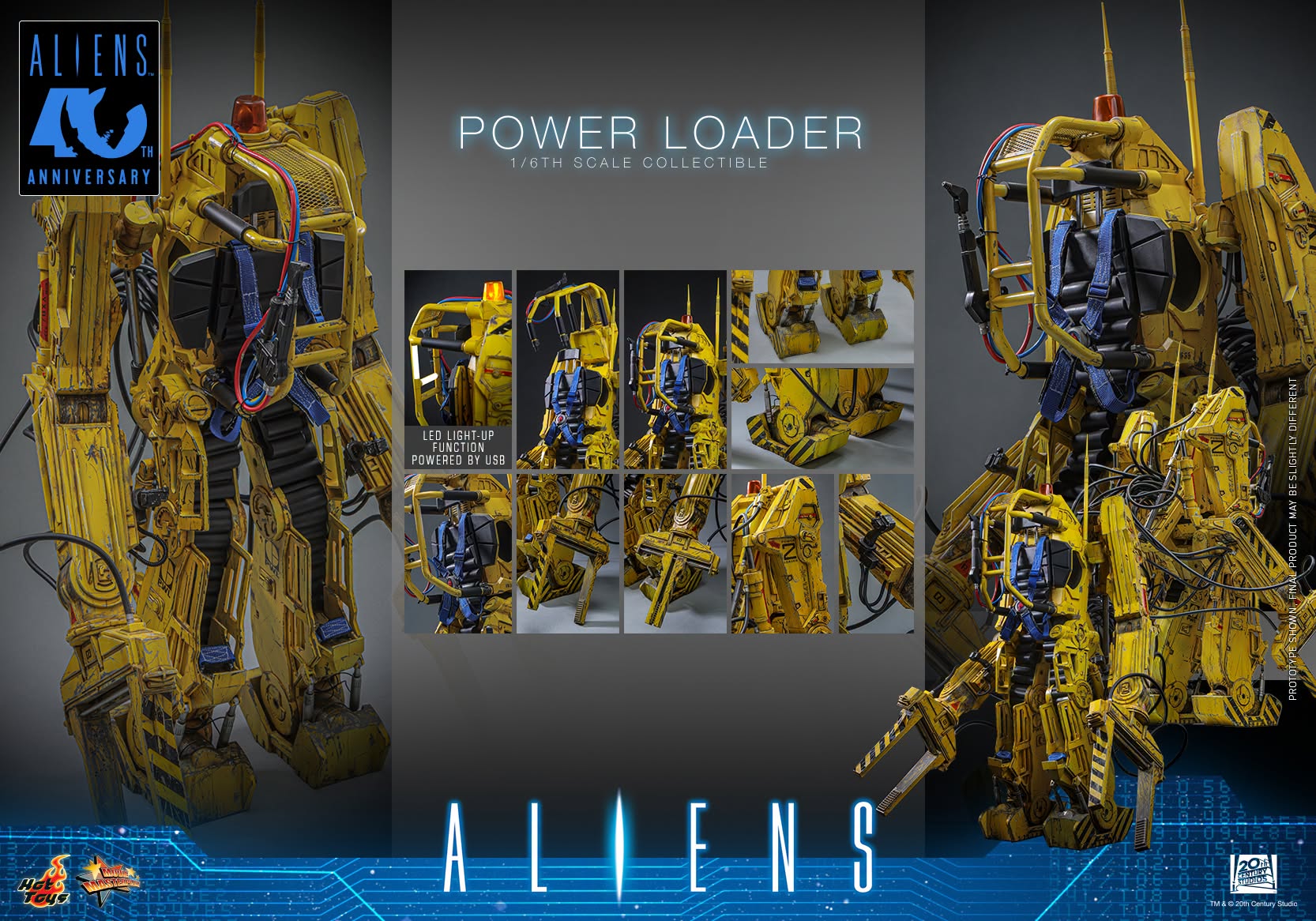 Hot Toys Aliens (40th Anniversary) – Power Loader 1/6 Scale Action Figure