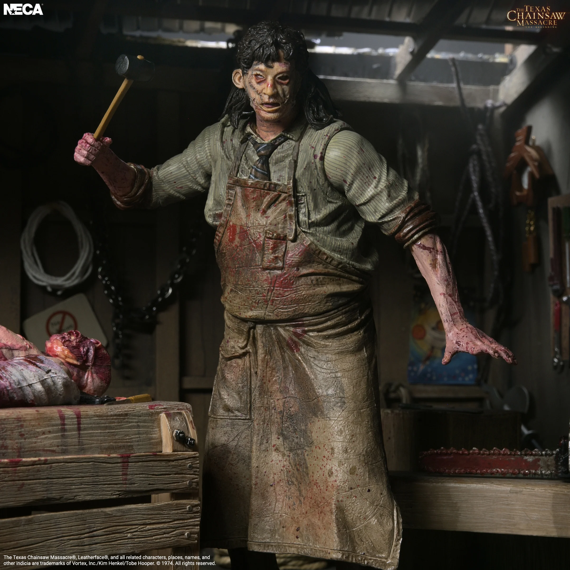 NECA Texas Chainsaw Massacre The Beginning - Slaughterhouse Leatherface 7
