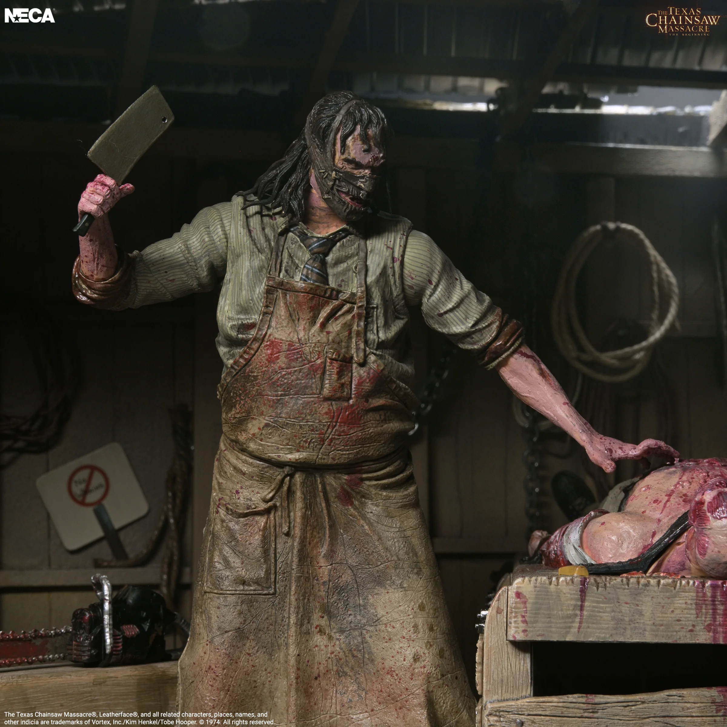 NECA Texas Chainsaw Massacre The Beginning - Slaughterhouse Leatherface 7
