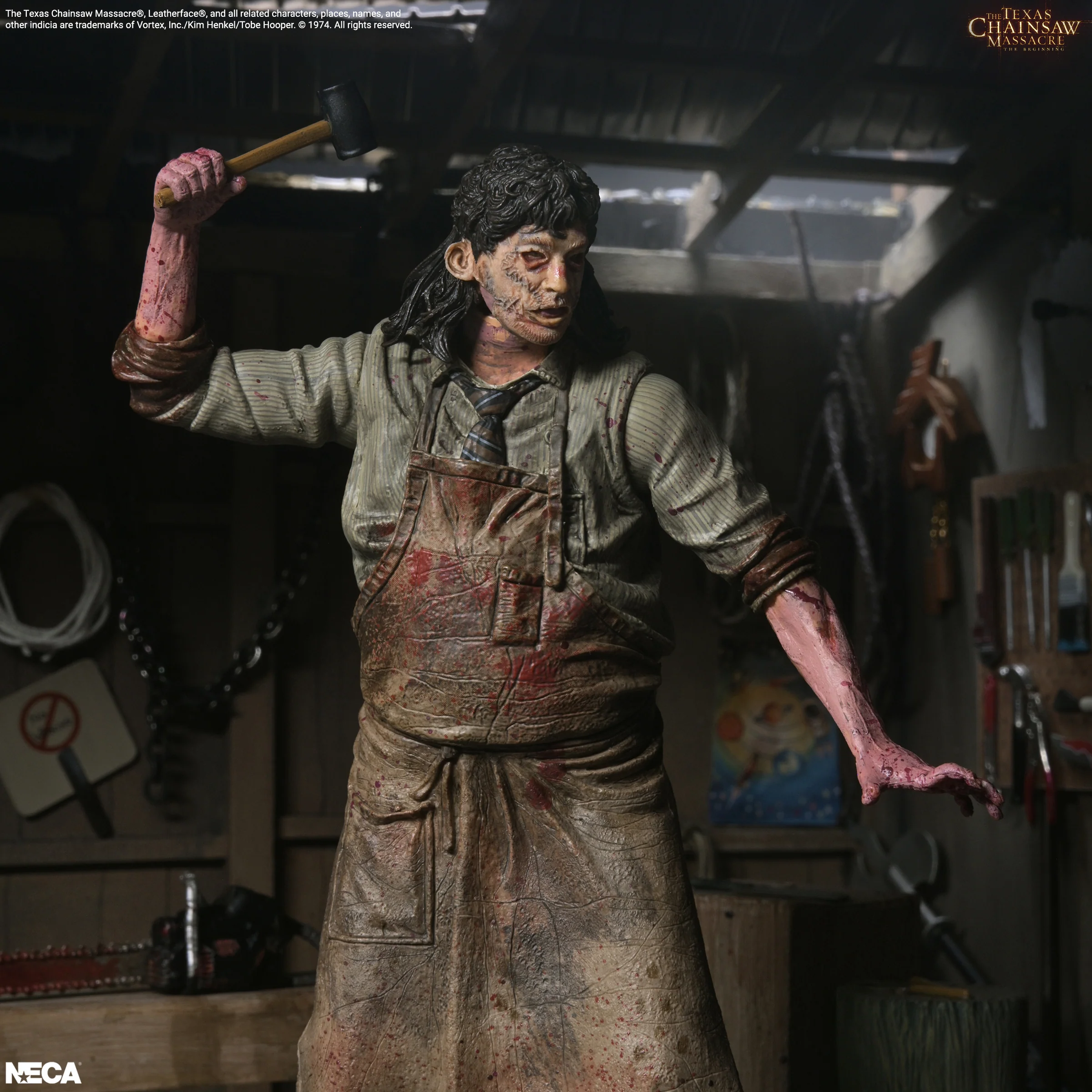 NECA Texas Chainsaw Massacre The Beginning - Slaughterhouse Leatherface 7