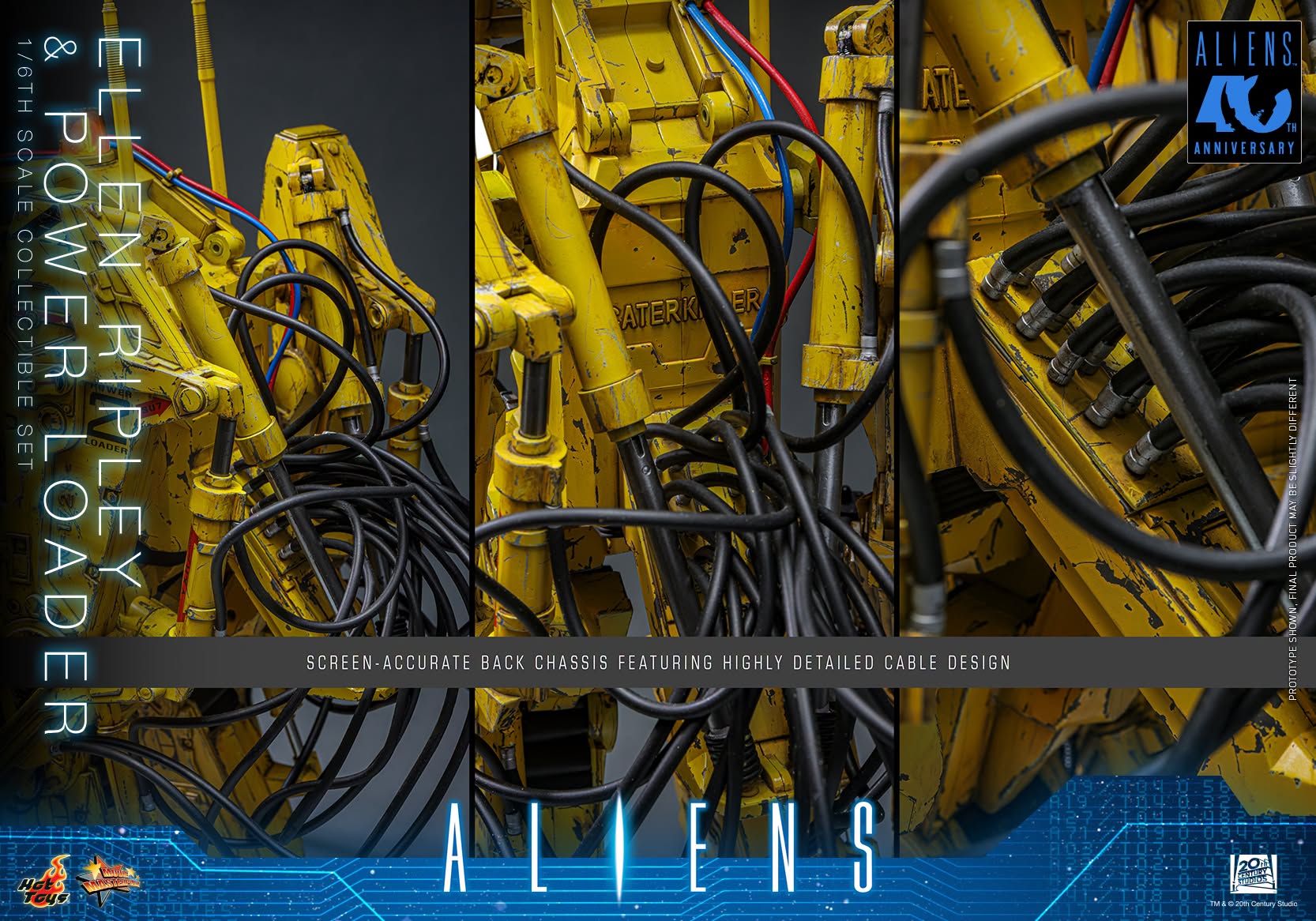 Hot Toys Aliens (40th Anniversary) – Power Loader & Ellen Ripley 1/6 Scale Action Figure
