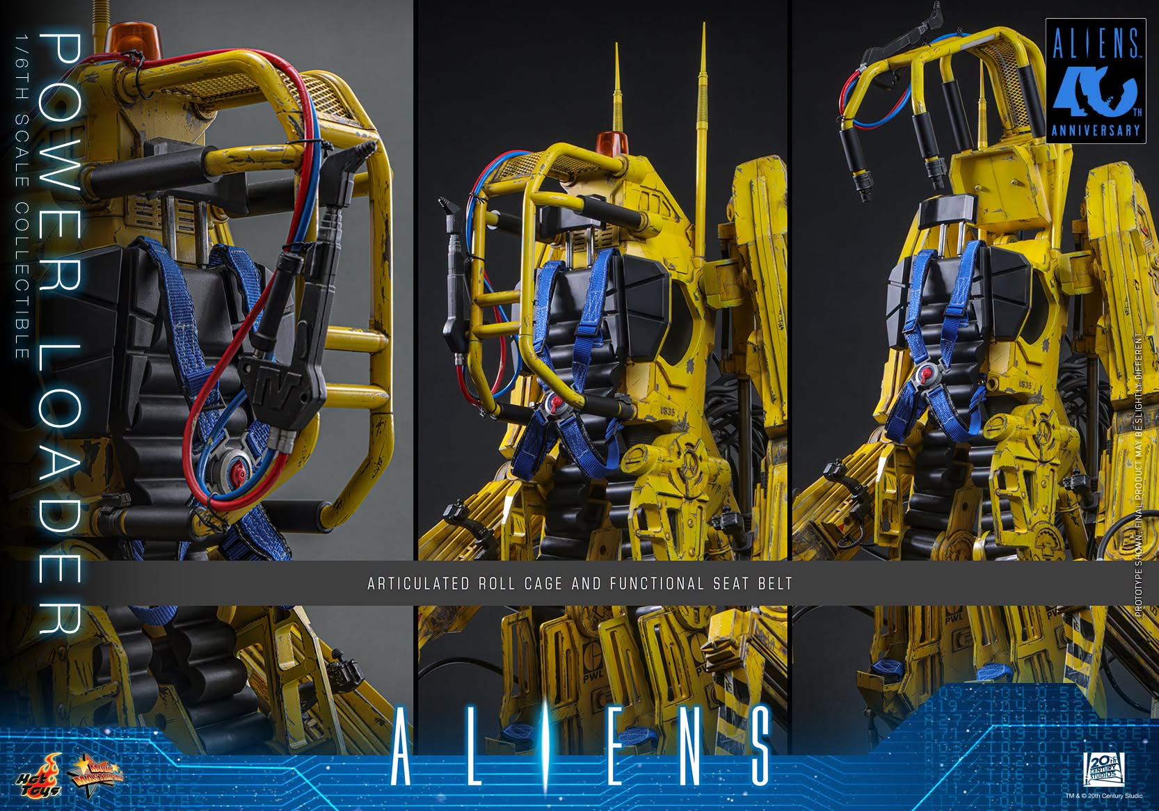 Hot Toys Aliens (40th Anniversary) – Power Loader 1/6 Scale Action Figure