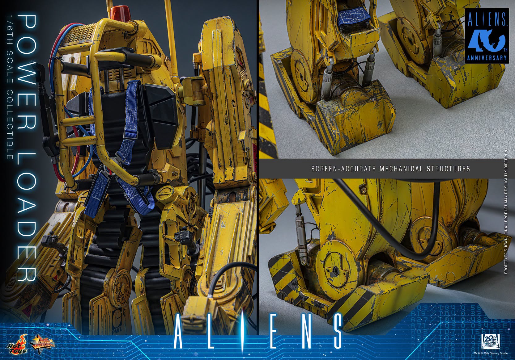 Hot Toys Aliens (40th Anniversary) – Power Loader 1/6 Scale Action Figure