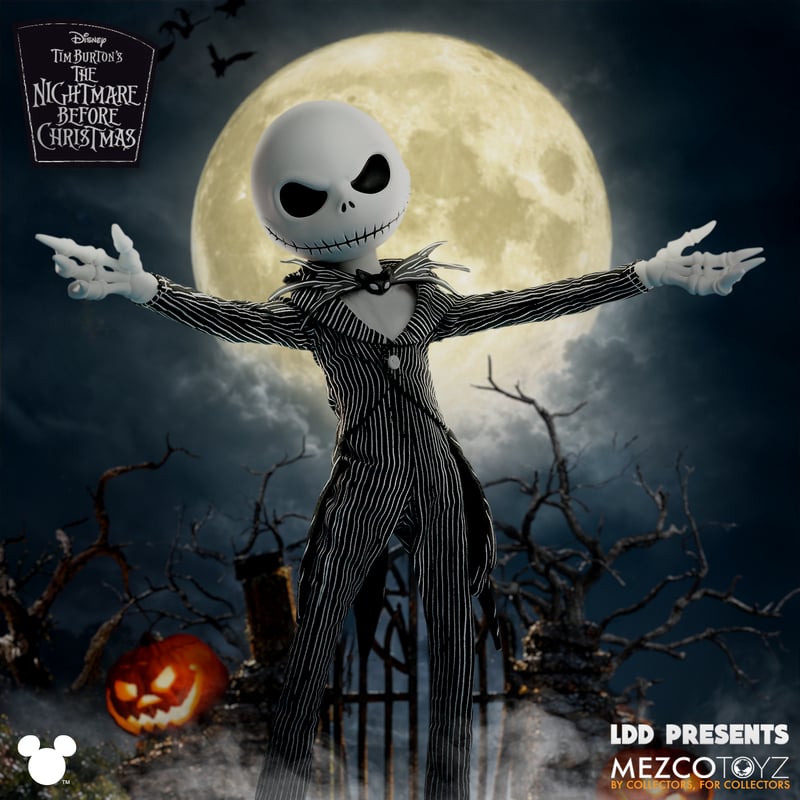 MEZCO Living Dead Dolls The Nightmare Before Christmas - Jack Skellington