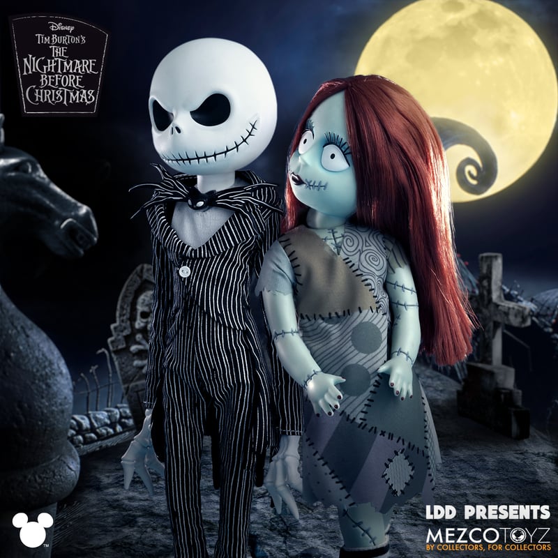 MEZCO Living Dead Dolls The Nightmare Before Christmas – Sally