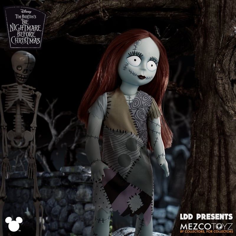 MEZCO Living Dead Dolls The Nightmare Before Christmas – Sally